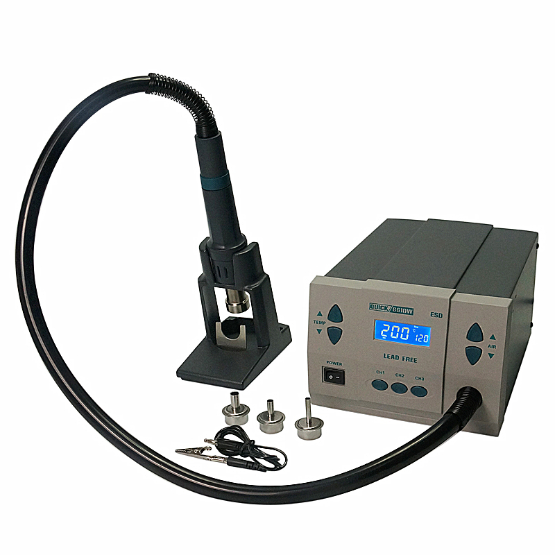 Hot Air Rework Station 861Dw - QUICK Spot 861DW Hetelucht BGA Rework