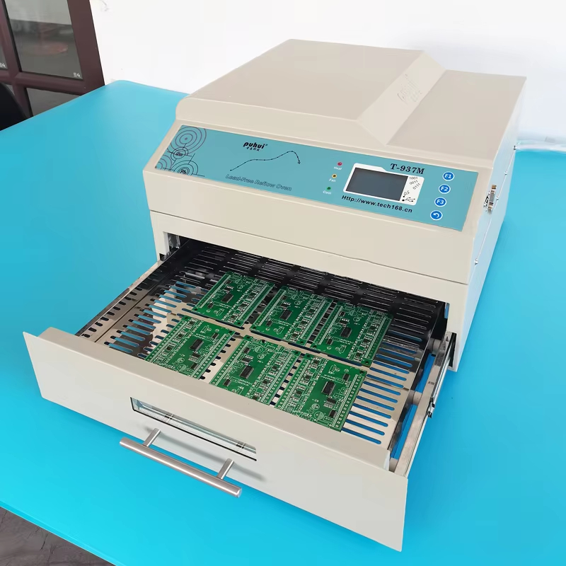 Infrared Bga Rework Station - Desktop Reflow Soldeeroven T-937M Infrarood IC