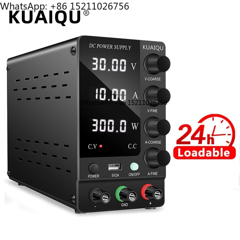 High Precision Dc Power Supply 30V 10A - NICE-POWER SPS-C3010 Zwart 30V 10A Hoge