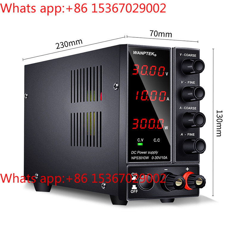 High Precision Dc Power Supply 30V 10A - NPS3010W DC-voeding Verstelbare 30V 10A test-LED-lamp