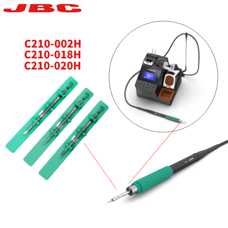C210 Precision Soldering Station - 100% Originele JBC Cartridge C210 Serie