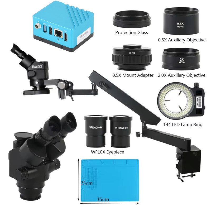 Simul-Focal Industrial Microscope 4K Hdmi - UHD 4K IMX334 HDMI Digitale Videocamera