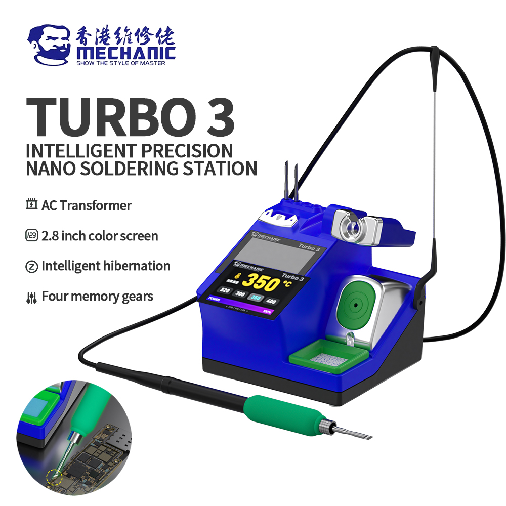 C210 Precision Soldering Station - MONTEUR Turbo 3 150 W Intelligente