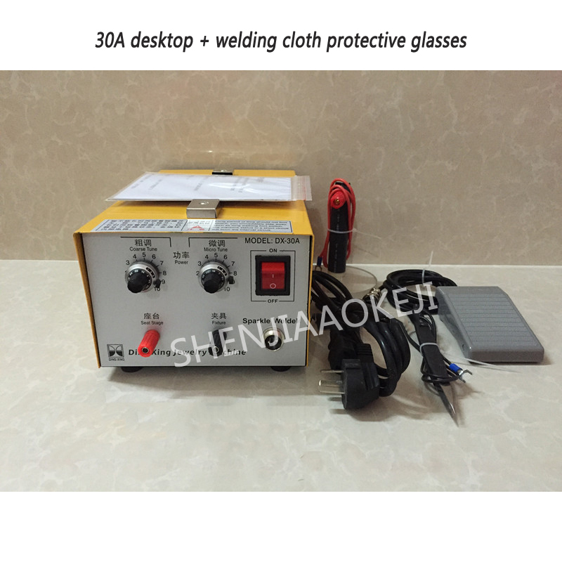 Laser Soldering Machine Handheld - DX-30A/50A/808 Laserlasser voor sieraden, lasmachine 0.5A-30A