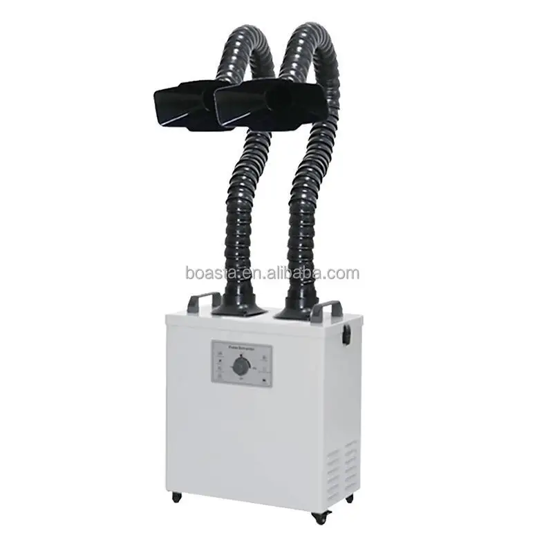 Fume Extractor Soldering Dual Arm - Boasta Smoke Luchtreiniger Dubbele Arm Rookafzuiger