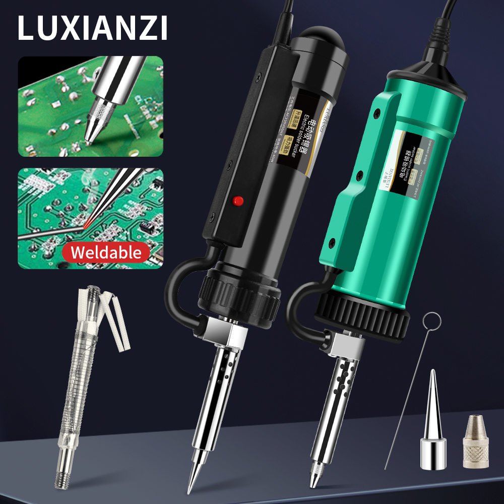 Desoldering Pump Electric Vacuum Station - LUXIANZI Nieuwe 3-in-1 Automatische Soldeerbout met