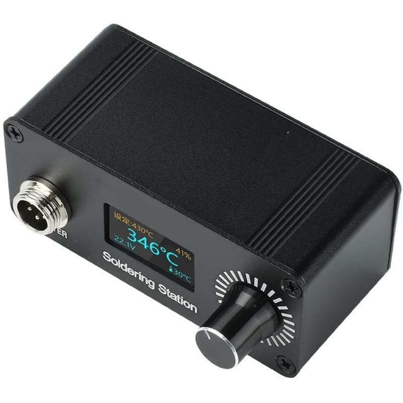 T12 Soldering Station Oled - ABYN-Professional T12 draagbaar mini digitaal soldeerstation