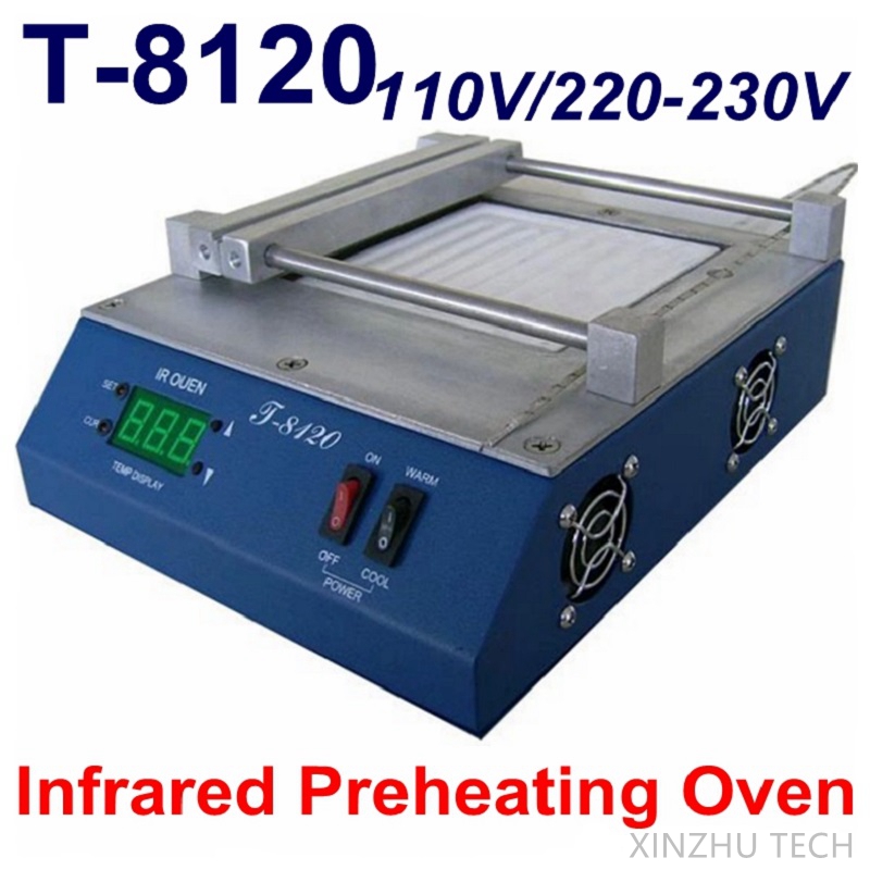Infrared Bga Rework Station - PUHUI T-8120 Voorverwarmer IR Voorverwarmen Oven
