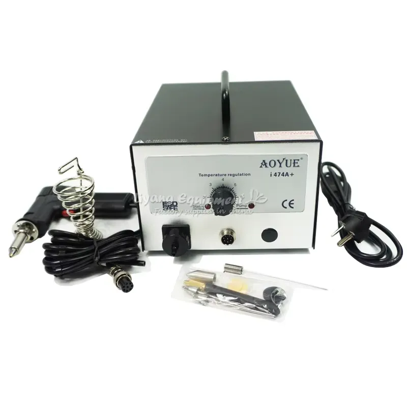 Desoldering Pump Electric Vacuum Station - BGA Desoldeerstation Elektrische vacuümdesoldeerpomp Zuiger Verstelbare