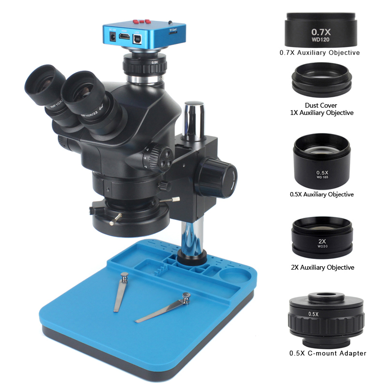 1080P 48MP 2K 4K HDMI USB VGA  - Simul-Focal Industrial Microscope 4K Hdmi recensie en prijs