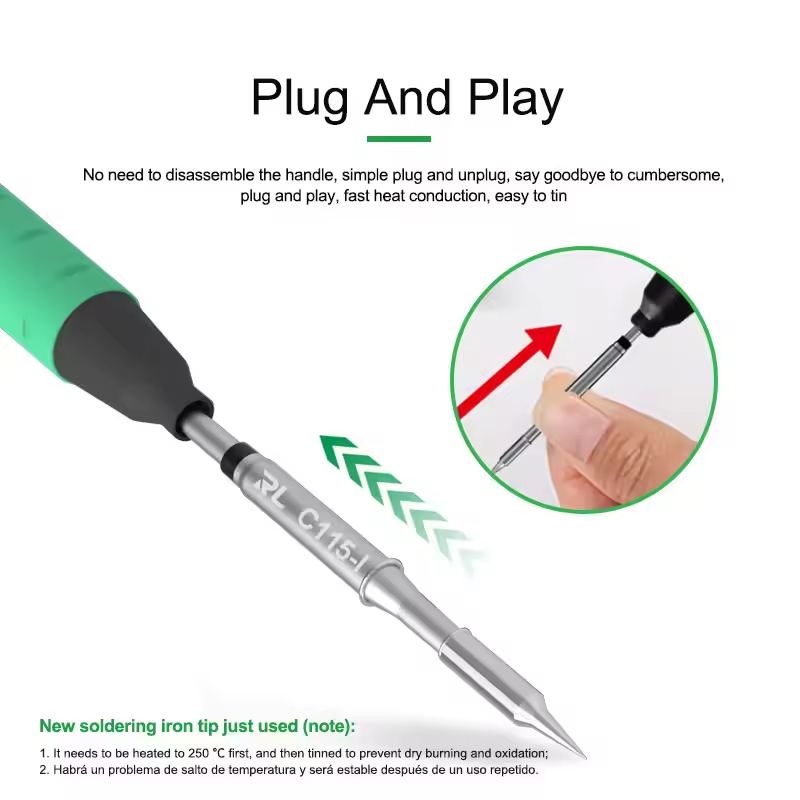 RELIFE C115-K/I/IS Nano-niveau - C115 Nano Soldering Iron Station recensie en prijs