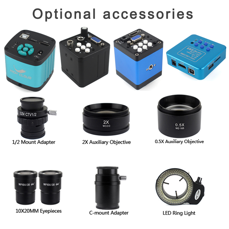 4K 48MP HDMI Camera Set 3.5X 9 - Simul-Focal Industrial Microscope 4K Hdmi recensie en prijs