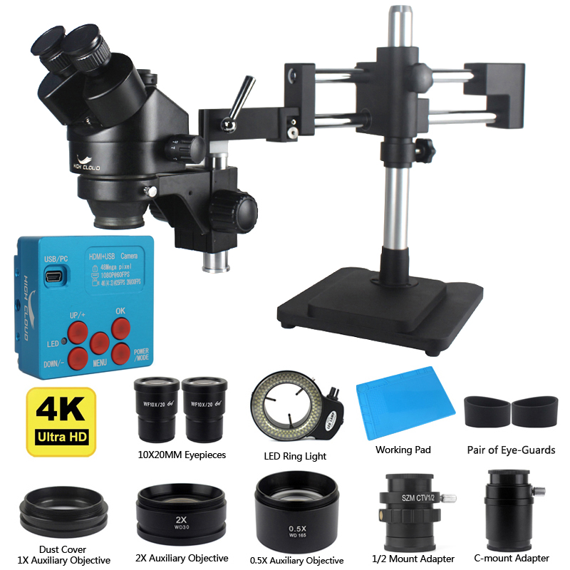 4K 48MP HDMI USB Industriële C - Simul-Focal Industrial Microscope 4K Hdmi recensie en prijs