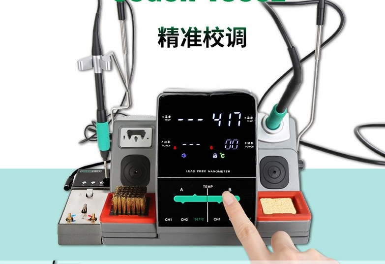 Nano-lasapparaat met C210 sold - C115 Nano Soldering Iron Station recensie en prijs
