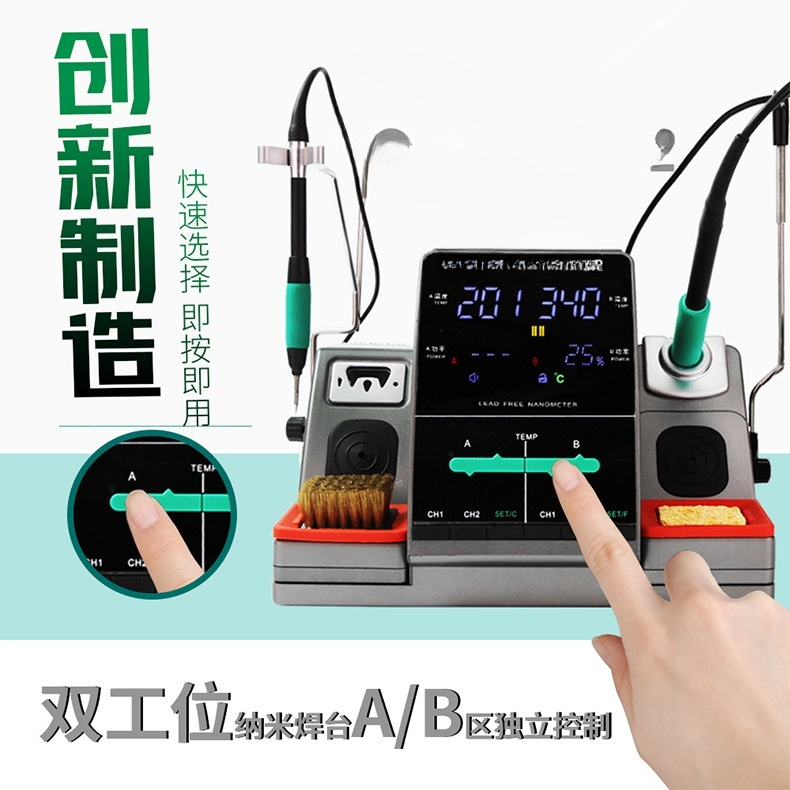 Nano-lasapparaat met C210 sold - C115 Nano Soldering Iron Station recensie en prijs