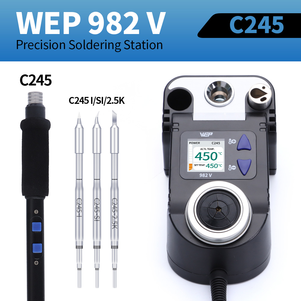 WEP Precisie Soldeerstation Se - C210 Precision Soldering Station recensie en prijs