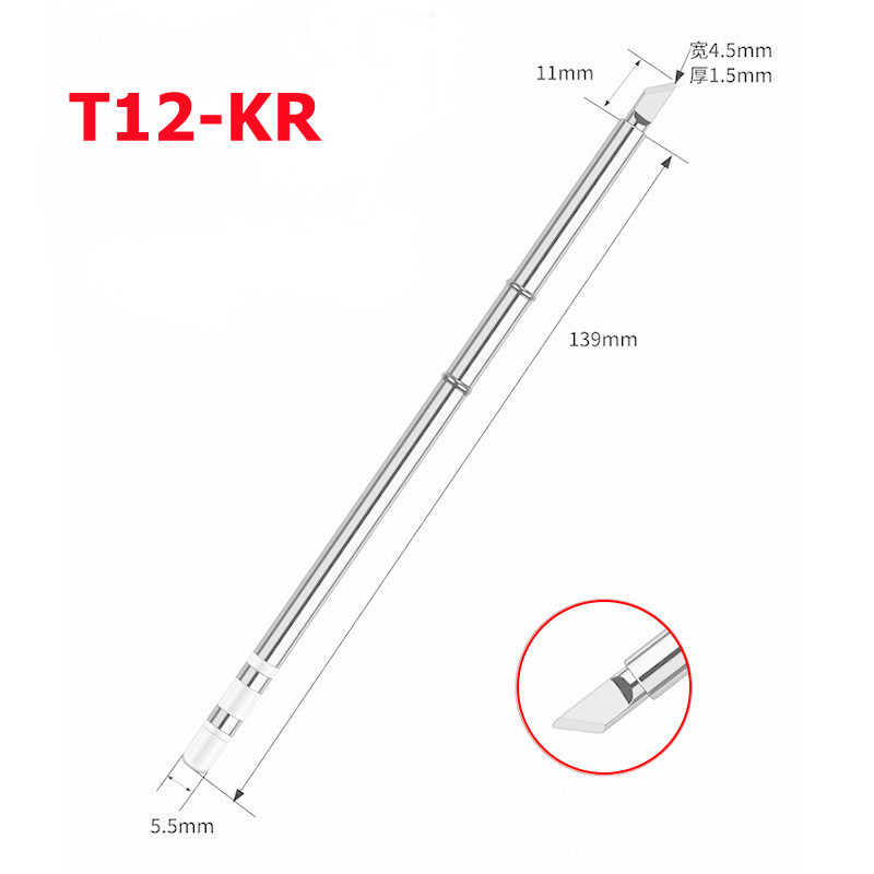 T12 Soldeerbout Tips T12kr Ijz - T12 Soldering Station Oled recensie en prijs