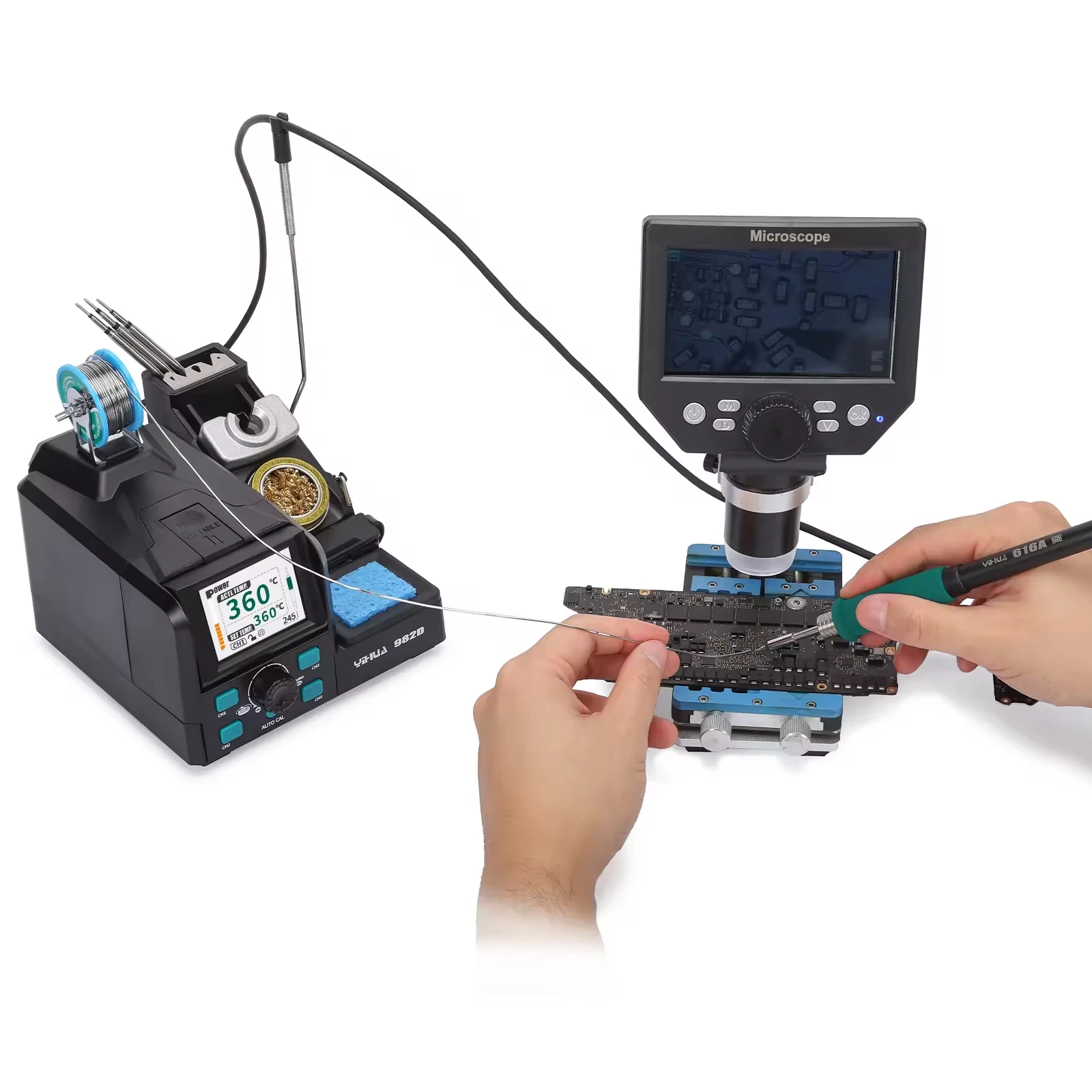 982D Digitale Snelle Verwarmin - C210 Precision Soldering Station recensie en prijs