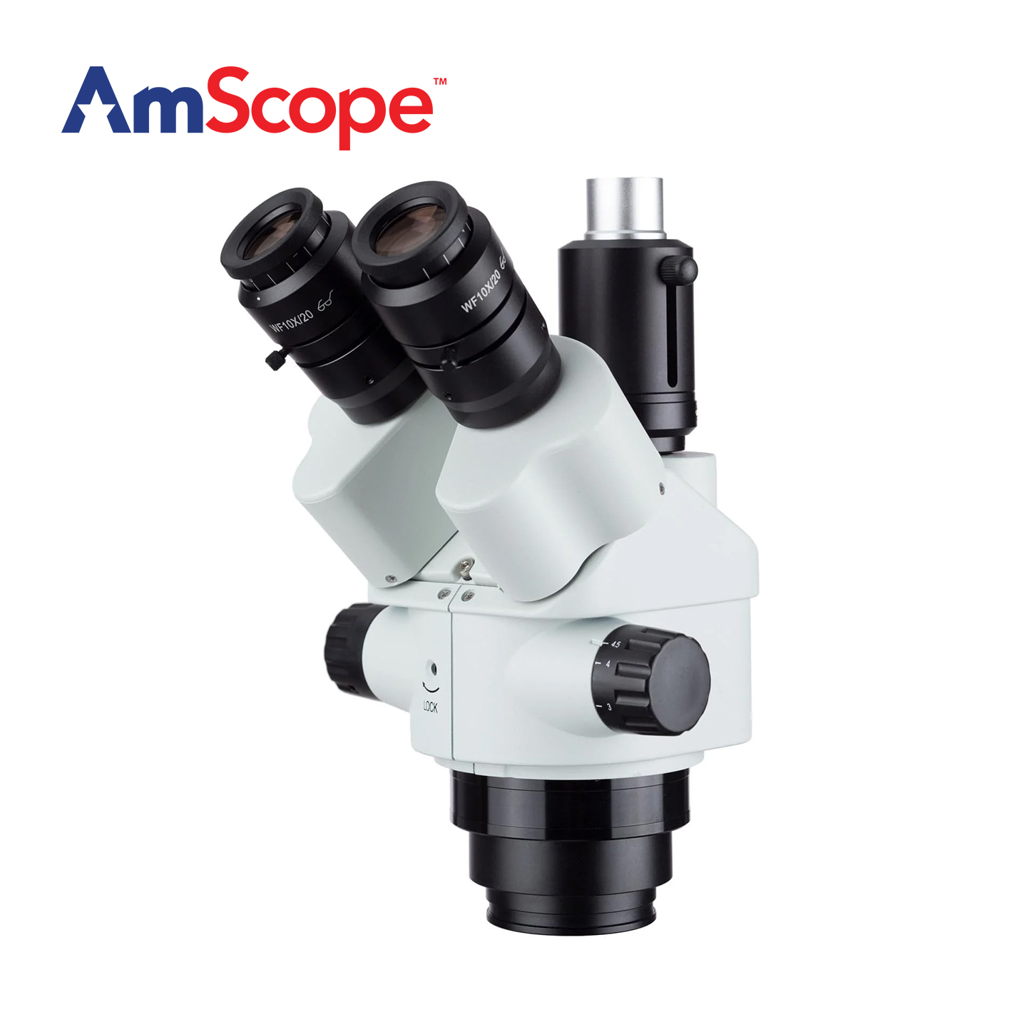 AmScope 7X-45X vergroting simu - Trinocular Stereo Microscope 7X-45X recensie en prijs