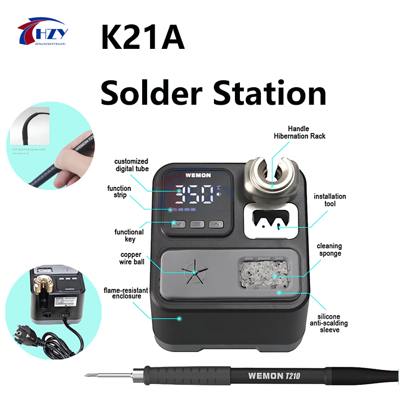 WEMON K21A T210 Soldeerstation - C210 Precision Soldering Station recensie en prijs
