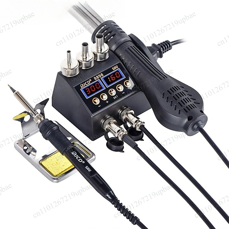 8898 2-in-1 750W LCD Digitaal  - 2 In 1 Soldering Rework Station 750W recensie en prijs