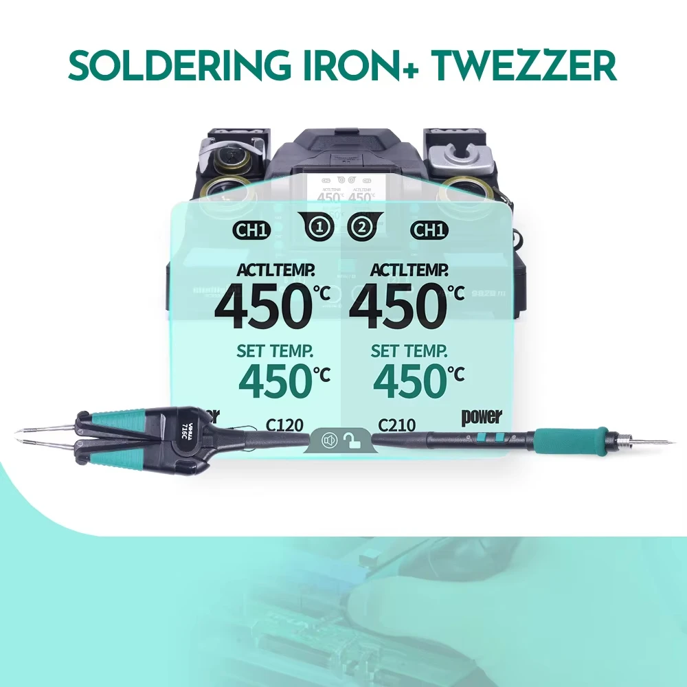 2026 SELL 982D-III Compatibel  - C210 Precision Soldering Station recensie en prijs