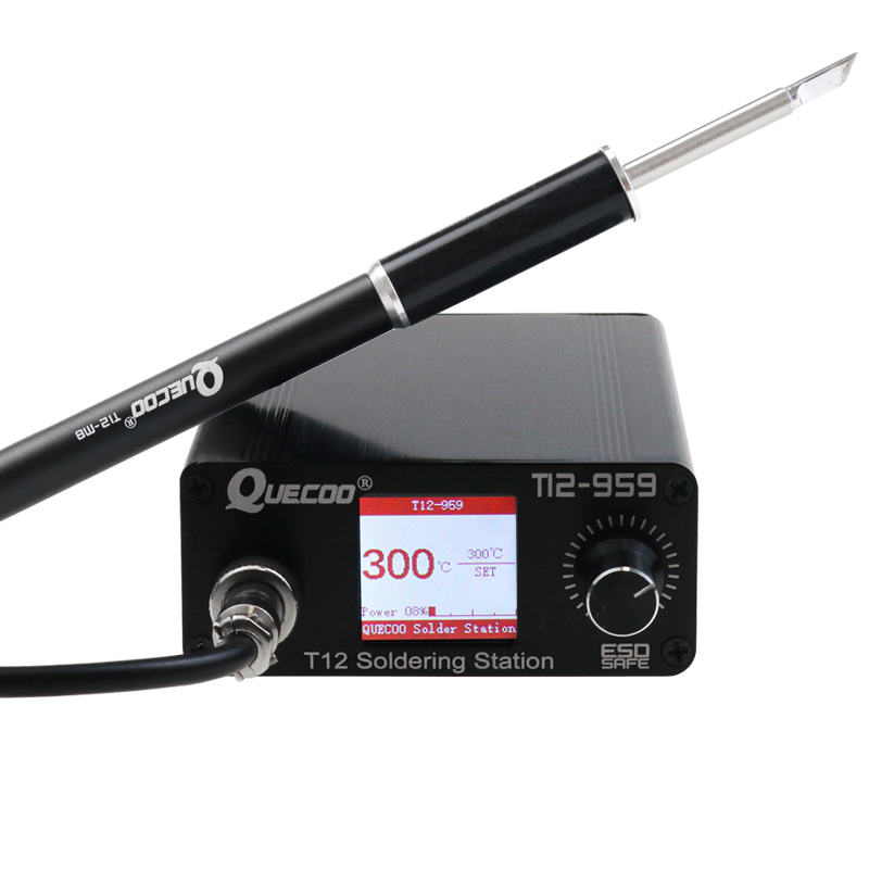 T12-959 V5.1 Soldeerstation El - T12 Soldering Station Oled recensie en prijs