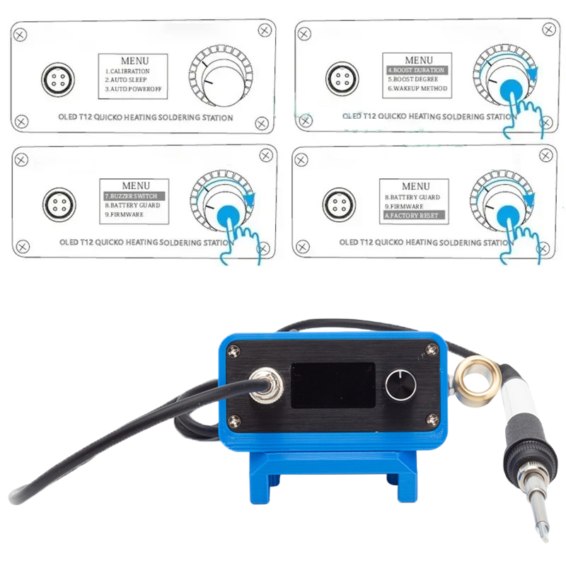 T12 soldeerstation soldeerbout - T12 Soldering Station Oled recensie en prijs