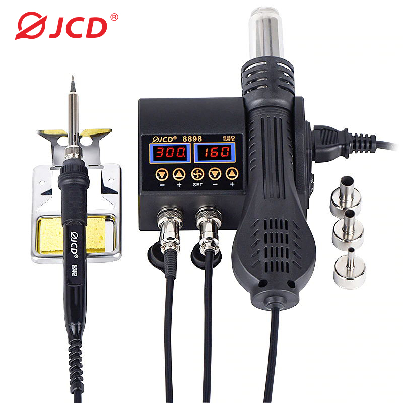 2 in 1 750 W Heteluchtpistool  - 2 In 1 Soldering Rework Station 750W recensie en prijs