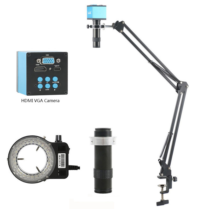 1X-200X Verstelbare Zoom 4K 2K - 4K Microscope Camera Sony Sensor recensie en prijs