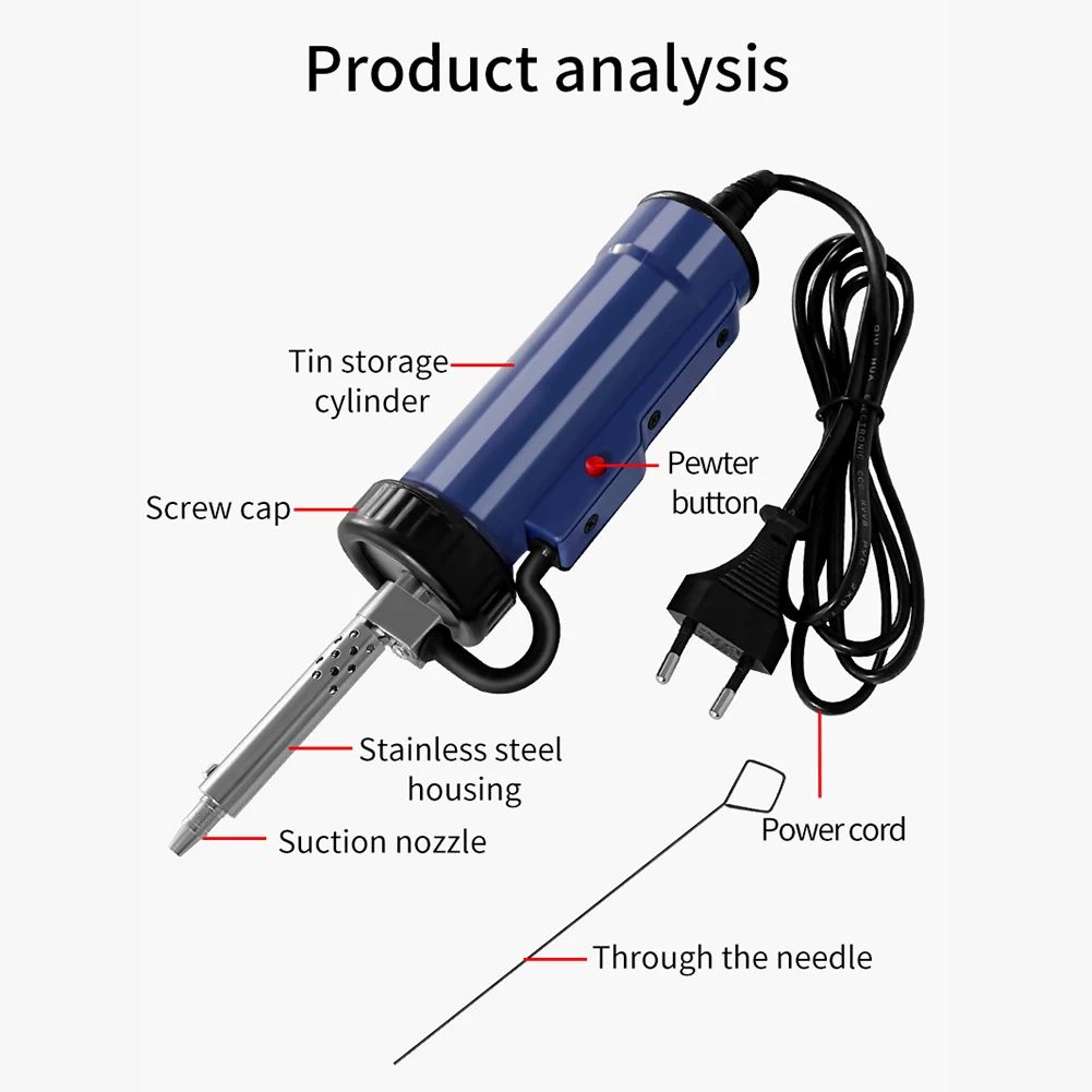 BBT-580 Automatische desoldeer - Desoldering Pump Electric Vacuum Station recensie en prijs