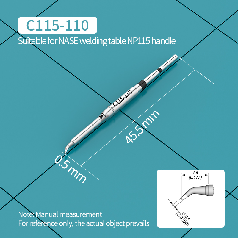 Vervangende C115 Soldeerboutpu - C115 Nano Soldering Iron Station recensie en prijs