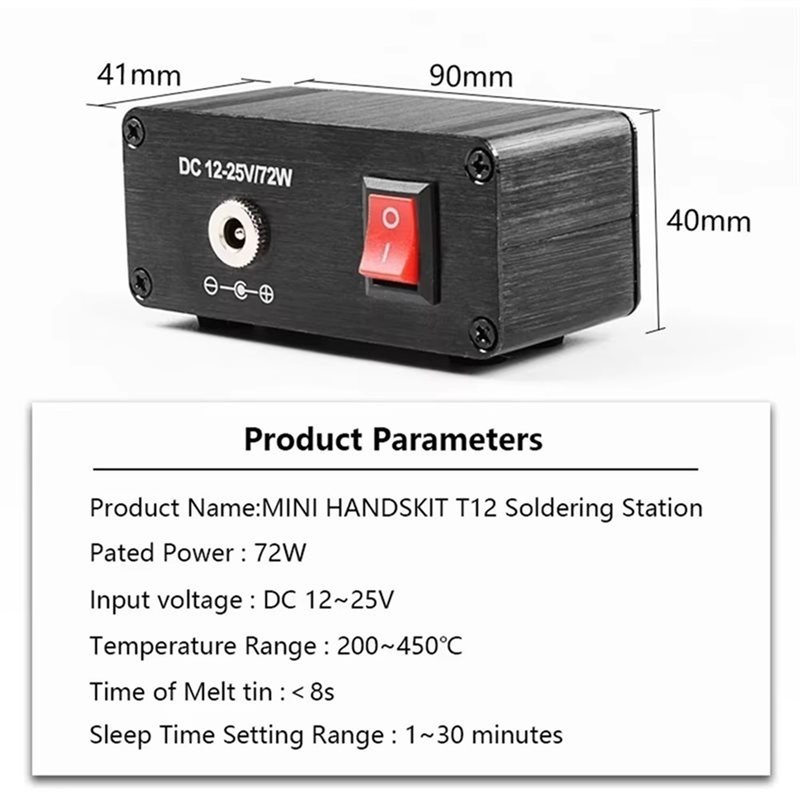 AB11-T12 Voor thuisreparatie S - T12 Soldering Station Oled recensie en prijs