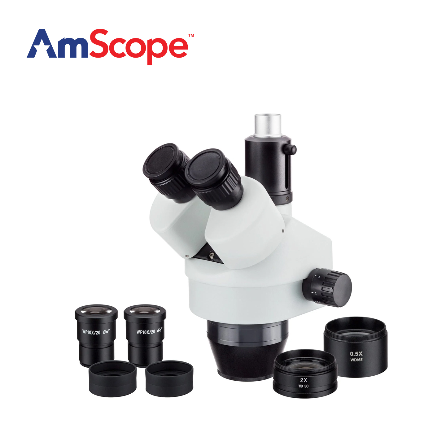 AmScope 7X-45X vergroting trin - Trinocular Stereo Microscope 7X-45X recensie en prijs