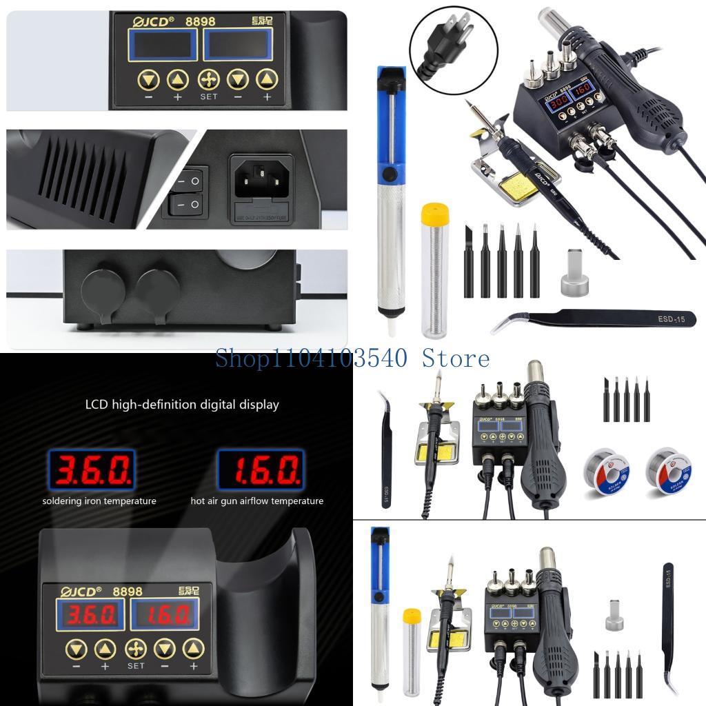 02DC 750W soldeerstation 2 IN  - 2 In 1 Soldering Rework Station 750W recensie en prijs