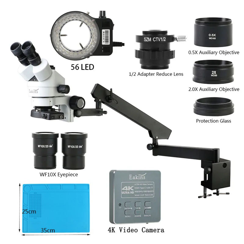 Simul Focal Industriële Trinoc - Simul-Focal Industrial Microscope 4K Hdmi recensie en prijs