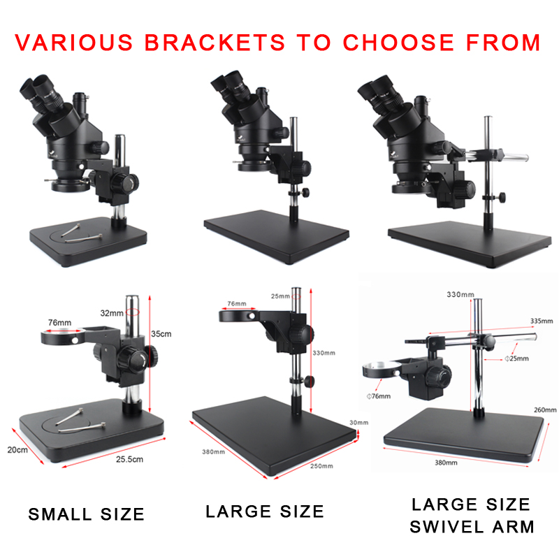 Simul-Focal 7X-45X Continue Zo - Trinocular Stereo Microscope 7X-45X recensie en prijs