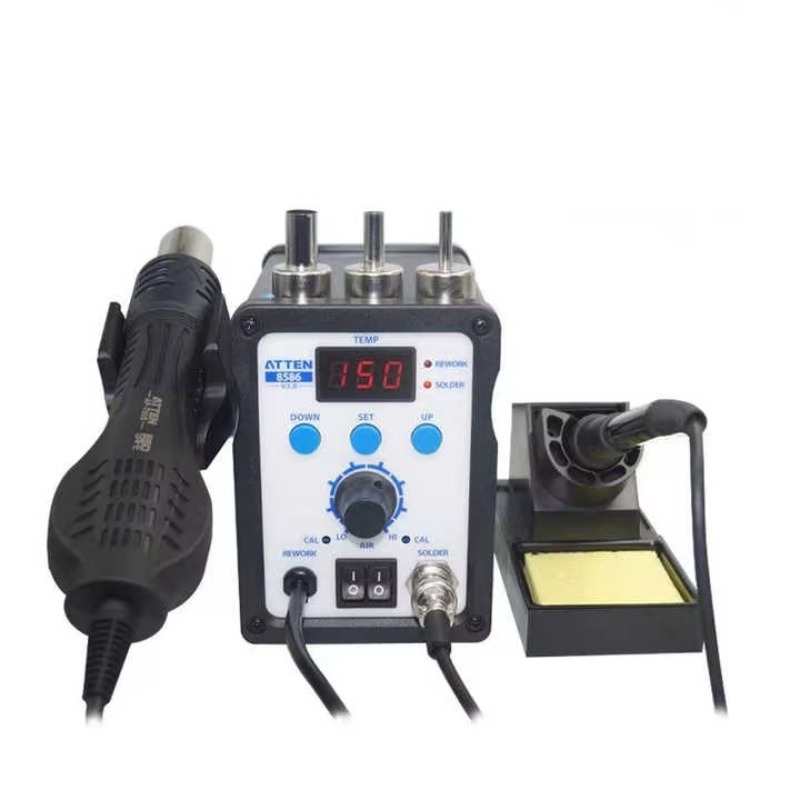 ATTEN AT8586 2-in-1 750W Loodv - 2 In 1 Soldering Rework Station 750W recensie en prijs