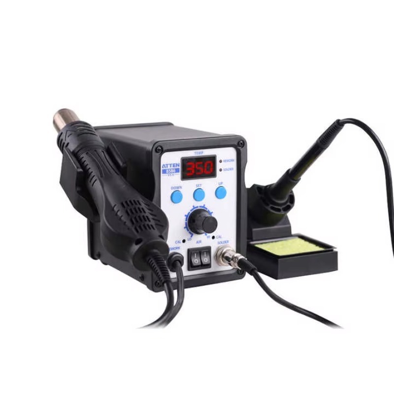 ATTEN AT8586 2-in-1 750W Loodv - 2 In 1 Soldering Rework Station 750W recensie en prijs