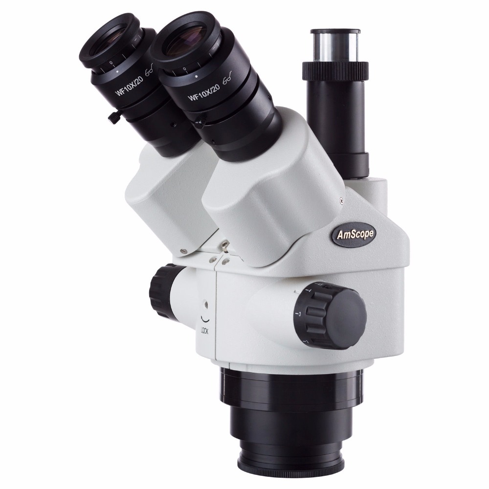 AmScope 7X-45X Simul-Focal Tri - Trinocular Stereo Microscope 7X-45X recensie en prijs