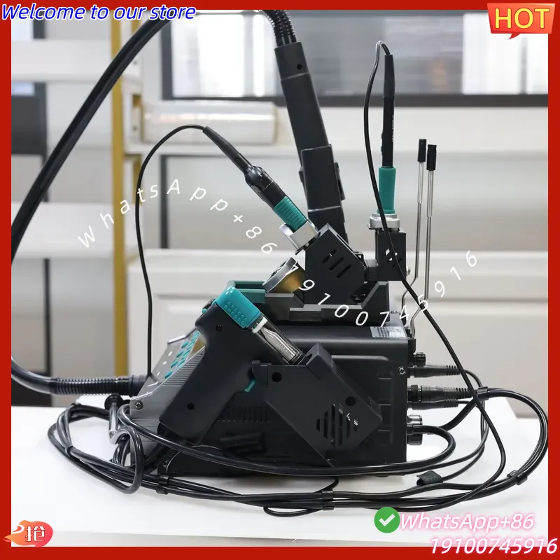 2026 YIHUA-948D IV 5-in-1 Sold - Desoldering Pump Electric Vacuum Station recensie en prijs