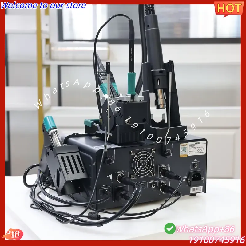2026 YIHUA-948D IV 5-in-1 Sold - Desoldering Pump Electric Vacuum Station recensie en prijs