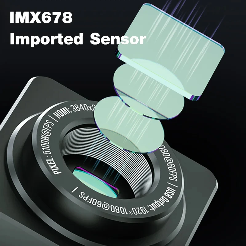 Nieuwe Monteur Imx 307/415/678 - 4K Microscope Camera Sony Sensor recensie en prijs