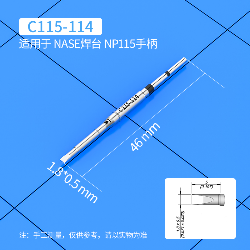 C115 Soldeerbout Tips Voor JBC - C115 Nano Soldering Iron Station recensie en prijs
