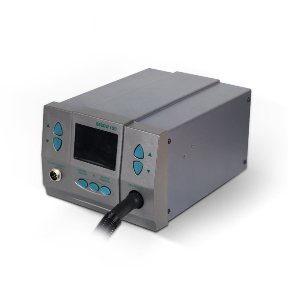1000W/1300W Soldeerstations 86 - Hot Air Rework Station 861Dw recensie en prijs