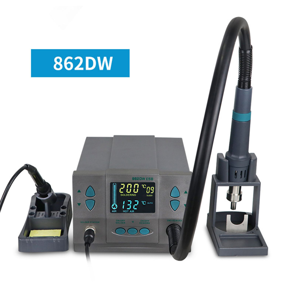 1000W/1300W Soldeerstations 86 - Hot Air Rework Station 861Dw recensie en prijs