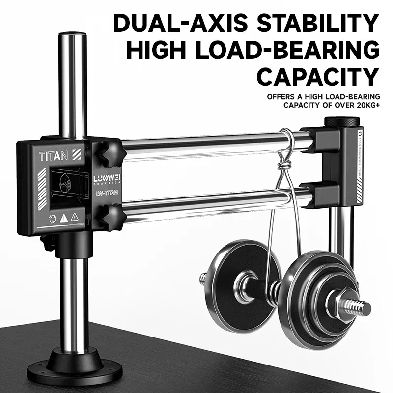 LUOWEI LW-GK02 Biaxale Dubbele - Articulating Arm Boom Stand Microscope recensie en prijs