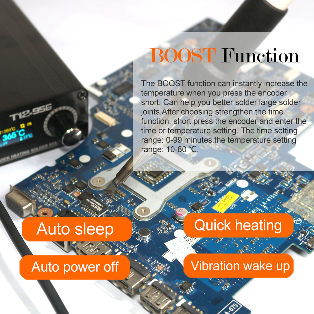 QUECOO T12-956 Soldeer digitaa - T12 Soldering Station Oled recensie en prijs