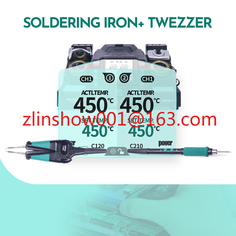 Precisiepincet Soldeerbout C21 - C210 Precision Soldering Station recensie en prijs