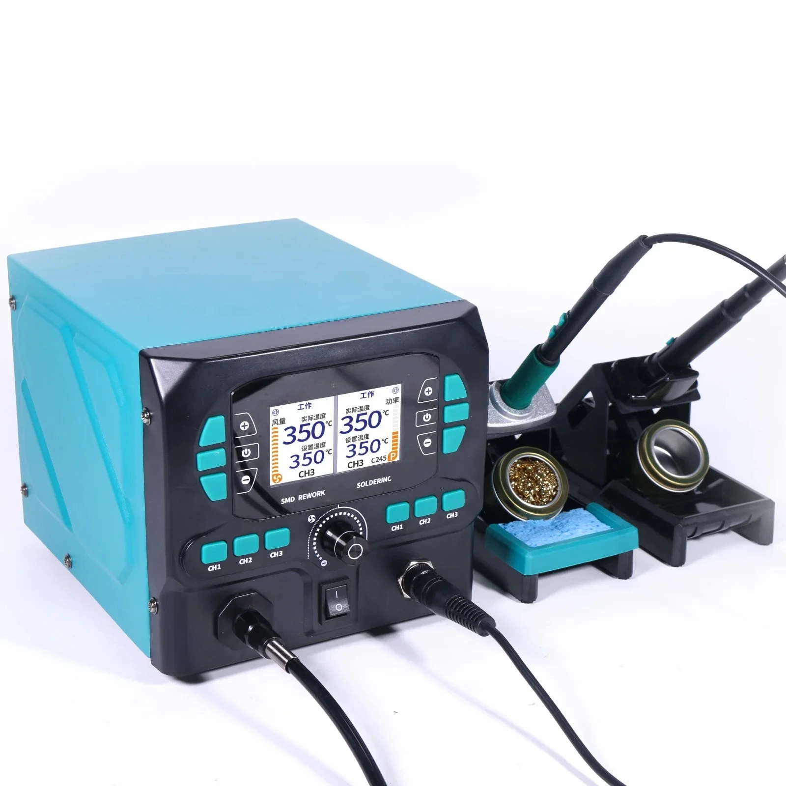 992D-II 2-in-1 gereedschap Nan - C210 Precision Soldering Station recensie en prijs